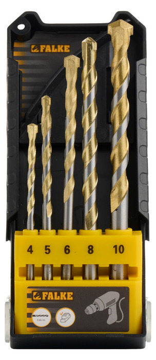 Falke Cordless murborsett 5 deler